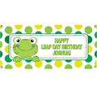 Leap Day Frog Theme Banner