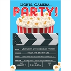 Movie Clapboard Party Invitation