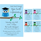 Graduation Owl Invitation