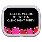 Casino Poker Chips For Her Theme Mint Tin