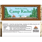 Camping Theme Candy Bar Wrapper