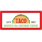 Taco Party Fiesta Banner