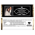 25th Anniversary Vintage Photo Candy Bar Wrapper