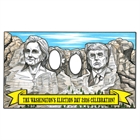 Personalized Mt. Rushmore Election 2016 Party Photo Op