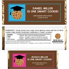 Graduation Smart Cookie Theme Candy Bar Wrapper