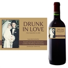 50th Anniversary Theme Bottle Label, Wine 