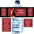 Salsa Dance Party Theme Water Bottle Label