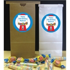 Gumball Theme Party Favor Bag
