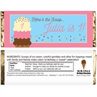 Ice Cream Theme Candy Bar Wrapper