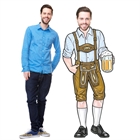 Oktoberfest Bavarian Guy Cutout