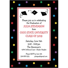 Graduation Dots Invitation