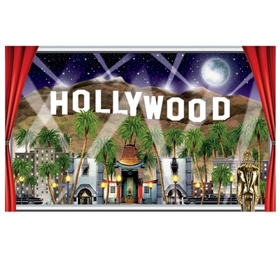 Hollywood Window Scene Decoration