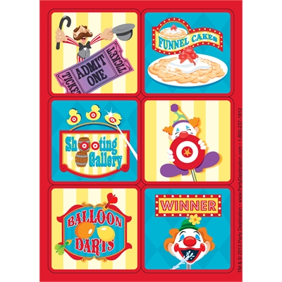 Carnival Games Stickers