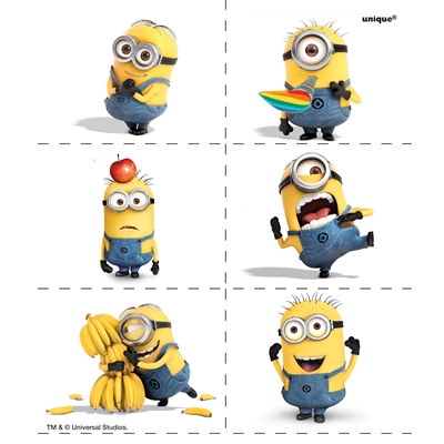 Minions Despicable Me - Tattoos (4)