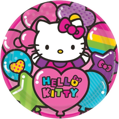 Hello Kitty Dinner Plates (8)