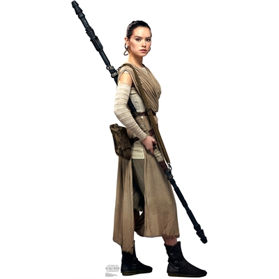 Star Wars VII Rey Standup - 6' Tall