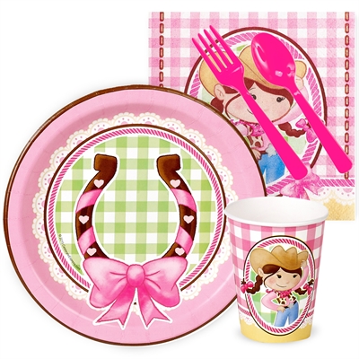 Pink Cowgirl Snack Party Pack