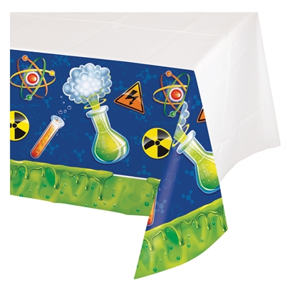 Mad Scientist Plastic Tablecover