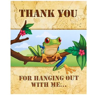 Jungle Party Thank You Notes (8)