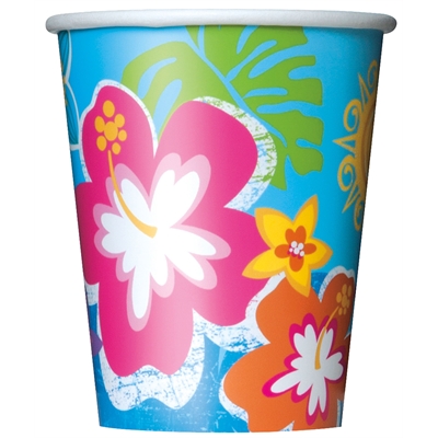 Luau Paper Cups (8)