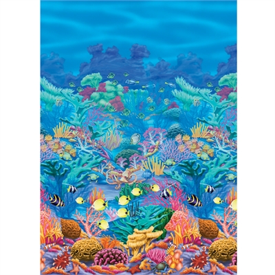Coral Reef Room Roll Decoration