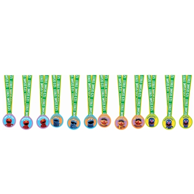 Sesame Street Party Medals