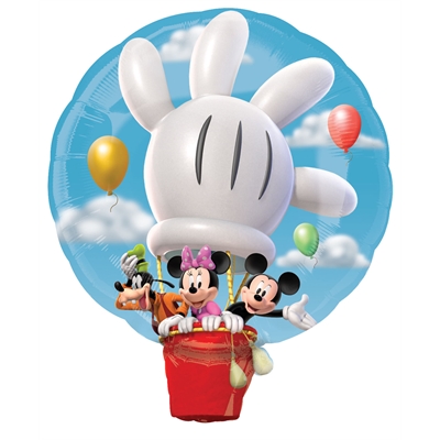 Disney Mickey Hot Air Balloon Jumbo Foil Balloon