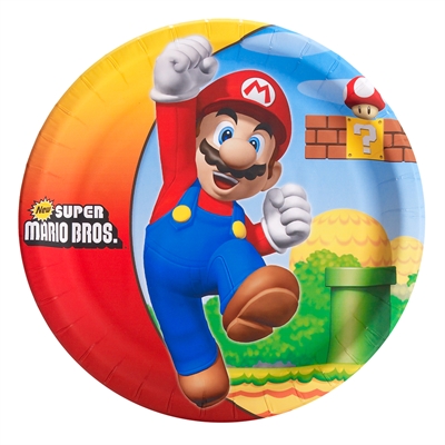 Super Mario Bros. Dinner Plates (8)