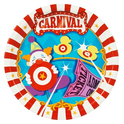 Carnival Games Dinner Plates (8)