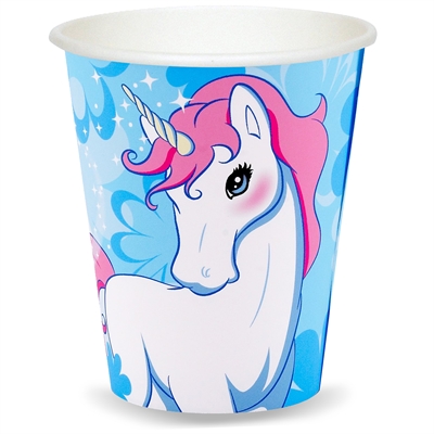 Enchanted Unicorn 9 oz. Paper Cups (8)