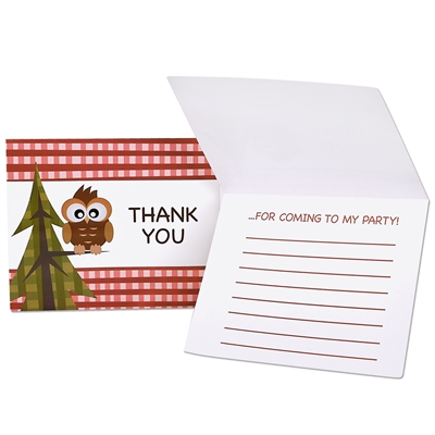 Let's Go Camping Thank-You Notes (8)