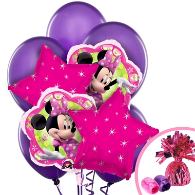 Disney Minnie Mouse Party Balloon Bouquet