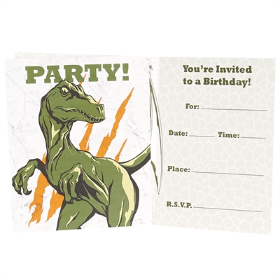 Dinosaurs Invitations (8)