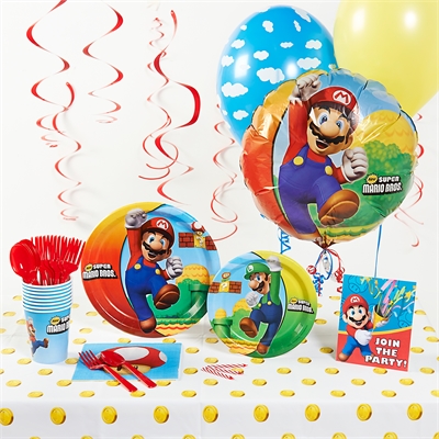 Super Mario Brothers Deluxe Party Pack