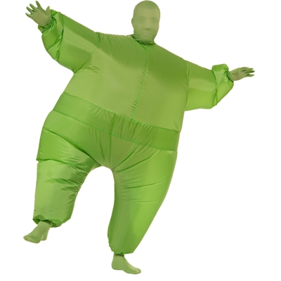 Green Inflatable Adult Suit