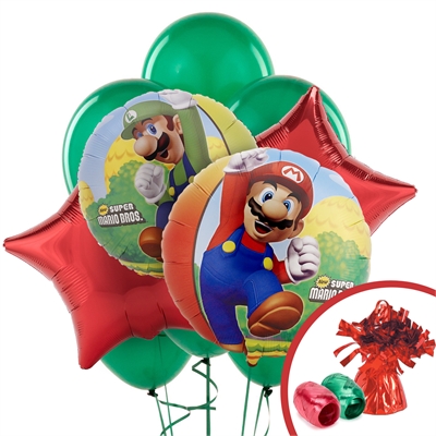 Super Mario Bros. Balloon Bouquet