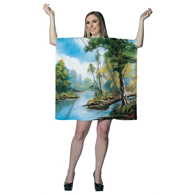 Bob Ross: Painting Tree Tunic Dress