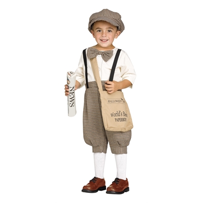 Newsboy Toddler Costume