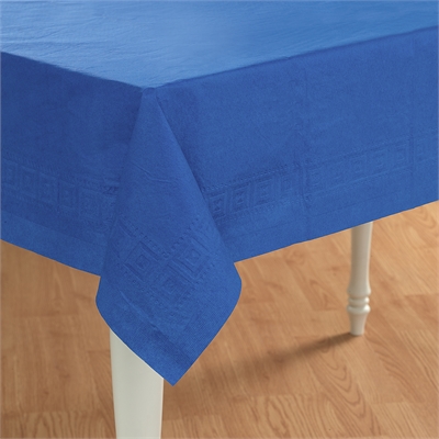 Blue Lined Paper Tablecover