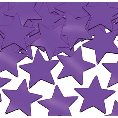Purple Star Confetti