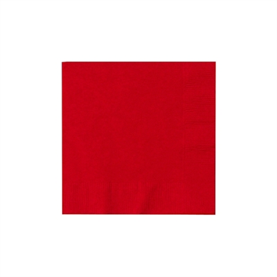 Red Beverage Napkins (50)