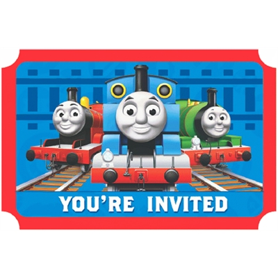 Thomas the Tank Invitations (8)
