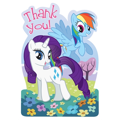 My Little Pony Friendship Magic Thank-You Notes (8)