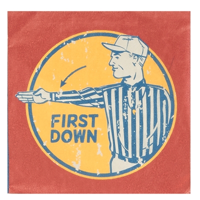 Football Game Time Lunch Napkins (20)