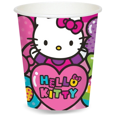 Hello Kitty 9 oz. Paper Cups (8)