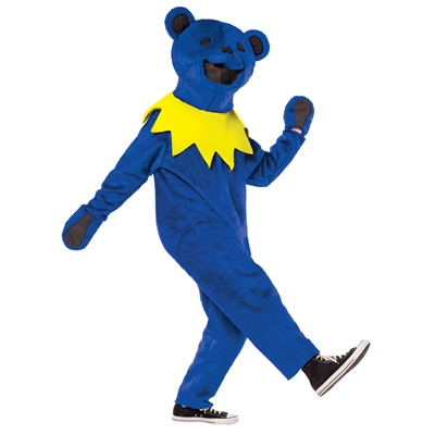 Grateful Dead Blue Dancing Bear Adult Costume