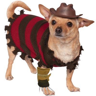 Freddy Kreuger Pet Costume