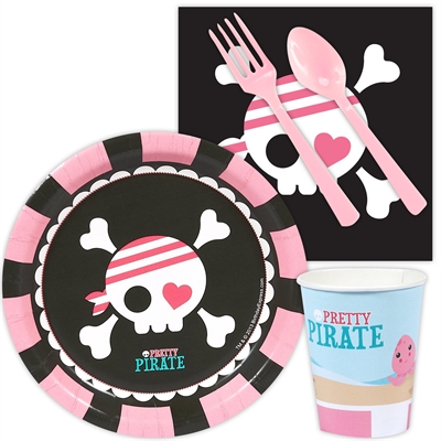 Pretty Pirates Party Snack Party Pack