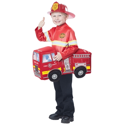 Kids Firetruck Hero Rider Costume