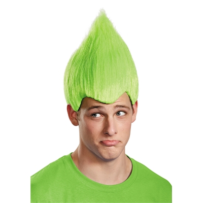 Green Troll Adult Wig